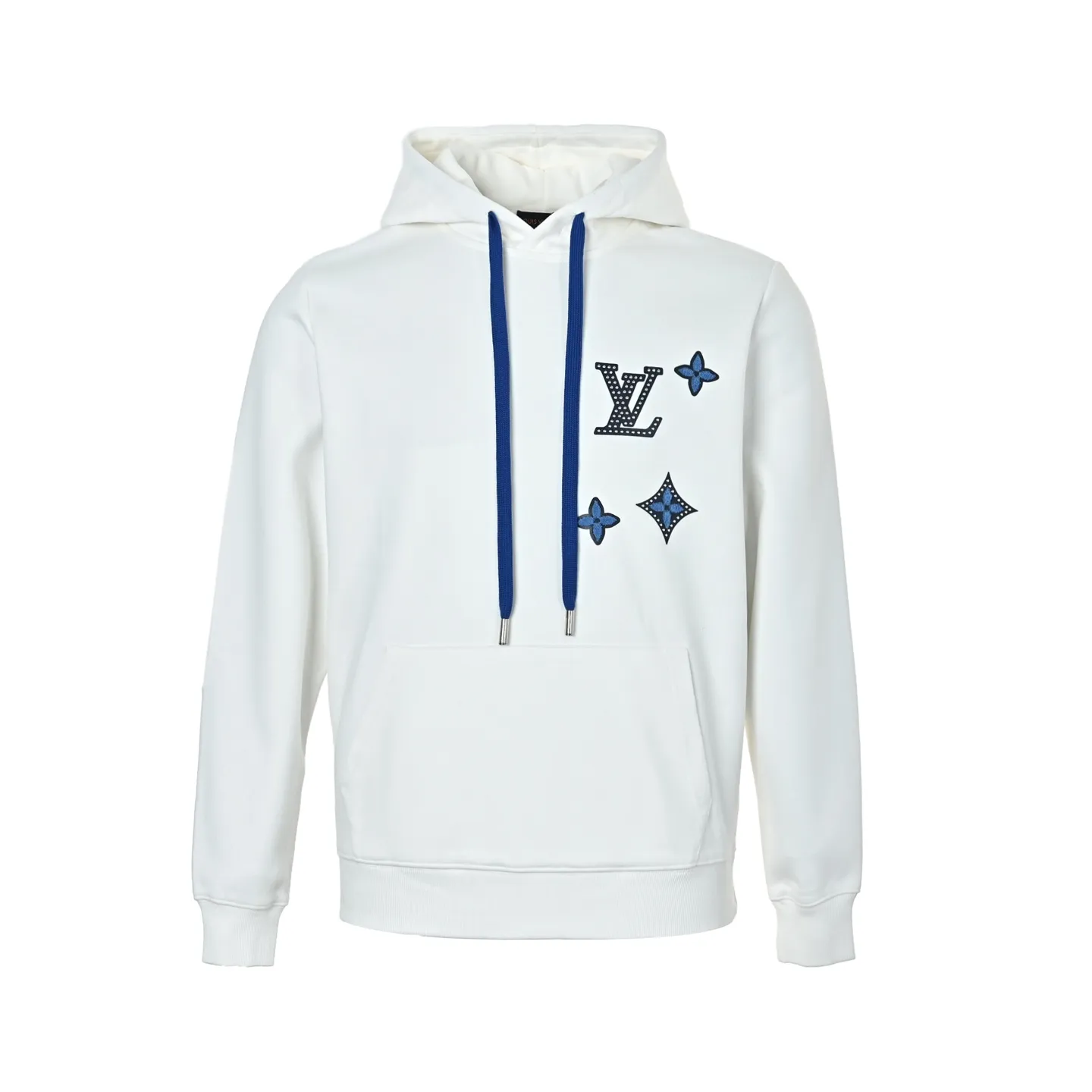 Louis Vuitton/Louis Vuitton rivet presbyopic letter hooded sweatshirt